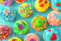 Cupcakes Coloridos