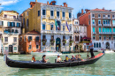 Grand Canal em Veneza, Itália