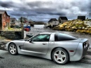 Corvette na Comunidade de Peggy's Cove