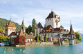 Castelo de Oberhofen, Lago Thun, Suíça