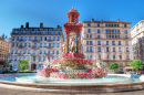 Praça Jacobins, Lyon, França