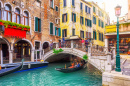 Canal Estreito em Veneza