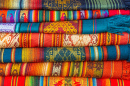 Têxteis Andinos Coloridos, Otavalo, Equador