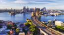 Cahill Expressway para a Sydney Harbour Bridge