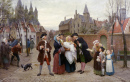 Um Batismo em Flandres no Século XVIII