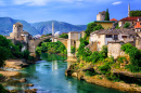 Antiga Cidade de Mostar, Bósnia e Herzegovina