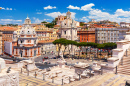 Fórum das Ruínas de Trajano, Roma, Itália