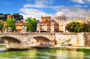 Ponte Vittorio Emanuele em Roma
