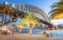 Ponte da Baía de Sydney ao Entardecer