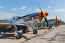 P-51 Mustang em Exibição, Ypsilanti, Michigan