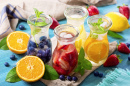 Bebidas de Frutas de Verão