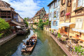 Canal em Colmar, Alsácia, França