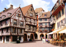 Cidade Alsaciana de Colmar, França