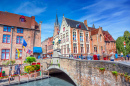 Canal Bruges, Bélgica