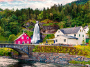 Cachoeira Steinsdalsfossen, Noruega