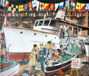 Exibição de Barcos - Capa da Collier de 1950