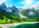 Lago Gosausee, Alpes Austríacos