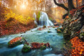 Cachoeira da Floresta de Outono