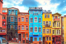 Distrito de Balat em Istambul, Turquia