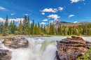 Athabasca Falls, Parque Nacional Jasper