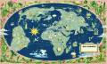 Mapa do Mundo da Air France