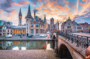 Centro Histórico da Cidade de Ghent, Bélgica