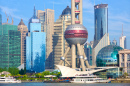 Horizonte de Pudong, Xangai, China