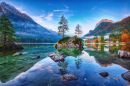 Lago Hintersee, Alpes Alemães