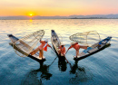 Pescadores, Lago Inle, Myanmar