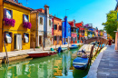 Ilha de Burano, Veneza, Itália