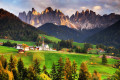 Val di Funes, Trentino-Alto Ádige, Itália
