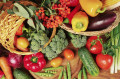 Verduras em uma Cesta
