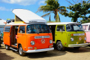 Kombis Vintage da Volkswagen, Rincon, Porto Rico