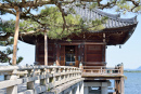 Templo Ukimido, Lago Biwa, Japão