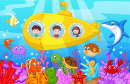 Crianças Felizes no Submarino