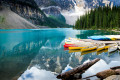 Lago Moraine, Parque Nacional de Banff, Canadá