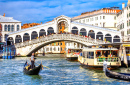 Ponte de Rialto, Grande Canal, Veneza