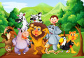 Animais na Floresta