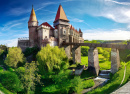Castelo Corvin com Ponte, Romênia