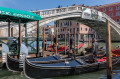 Ponte Rialto no Grande Canal de Veneza