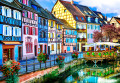Cidade de Colmar, Alsácia, França