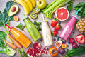 Batidas de Frutas e Vegetais