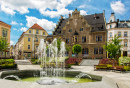 Praça Magistrat em Walbrzych, Polônia