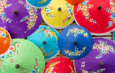 Festival de Artesanato de Guarda-chuva em Borsang, Tailândia