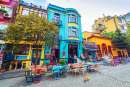 Café de Rua em Istambul, Turquia