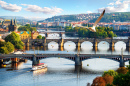 Pontes em Praga, República Tcheca