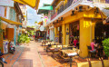 Restaurante de Rua em Siem Reap, Camboja