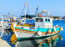 Barcos Pesqueiros em Rodes, Grécia