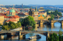 Pontes em Praga, República Tcheca