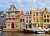 Casas Históricas em Old Haarlem, Holanda